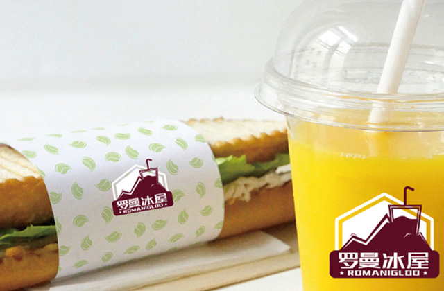 羅曼冰屋 | 茶飲標志策劃設計